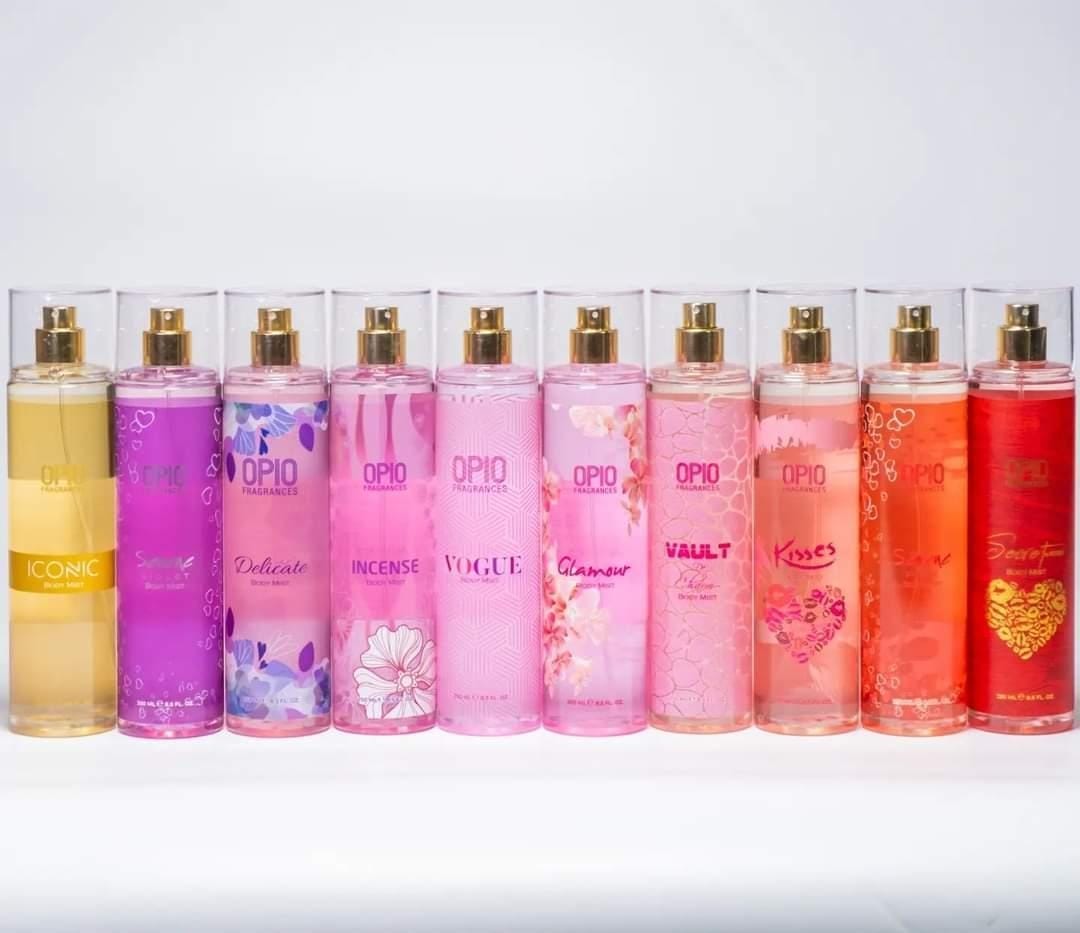 Body mist with a long-lasting fragrance